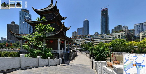 貴陽街景實景地圖