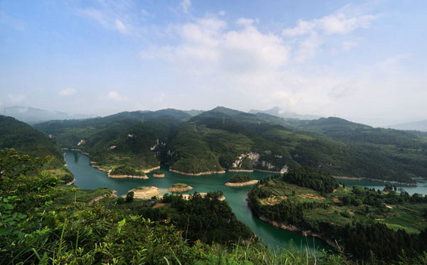 綏陽清溪湖景區